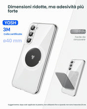 Carica l'immagine nel visualizzatore di Gallery, YOSH Piastre Metalliche Adesive per Supporto Telefono Auto Magnetico