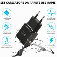 Carica l'immagine nel visualizzatore di Gallery, KenSera Caricatore USB C compatibile con Samsung Galaxy A16 A15