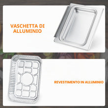 Carica l'immagine nel visualizzatore di Gallery, onlyfire Kit di Vaschette in Alluminio per Barbecue a Gas Weber Traveler, Genesis I&amp;II 200/300 &amp; Spirit II 200/300 Serie