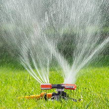 Carica l'immagine nel visualizzatore di Gallery, Irrigatore Giardino, Irrigatore Prato Automatico, Garden Sprinkler, Irrigatore Rotante Automatico a 360°Gradi, con 3 Bra