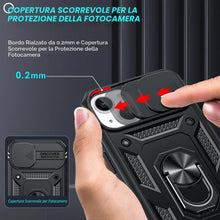 Carica l'immagine nel visualizzatore di Gallery, LeYi Cover per iPhone 13 con Vetro Temperato [2 Pack](Nero)
