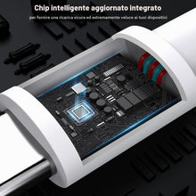 Carica l'immagine nel visualizzatore di Gallery, Caricatore 65w per Oppo SuperVOOC con cavo ricarica rapida USB C Vooc 1 metro, caricabatterie charge per Find X5 X3/2 Ne