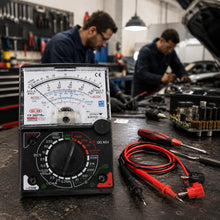 Carica l'immagine nel visualizzatore di Gallery, Topolenashop Multimetro Tester Analogico Portatile con Cavi e Puntali – Voltmetro Amperometro Ohmmetro per Tensione CA/C