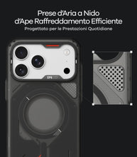 Carica l'immagine nel visualizzatore di Gallery, Aulumu A18 Cover per iPhone 18 Pro Max Custodia Antiurto Integrata, Nero