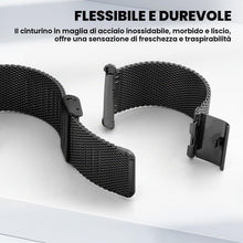 Carica l'immagine nel visualizzatore di Gallery, Compatibile con Redmi Watch 3 Active Cinturino in Acciaio Inossidabile, Bellissimo Cinturino in Metallo per Redmi Watch 