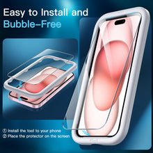 Carica l'immagine nel visualizzatore di Gallery, JETech Pellicola Protettiva per iPhone 15, 2 Pezzi