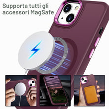 Carica l'immagine nel visualizzatore di Gallery, YUANDMI Cover Magnetica per iPhone 13/14 Compatibile con MagSafe, Custodia per iPhone 13/iPhone 14 Traslucida Opaca Case