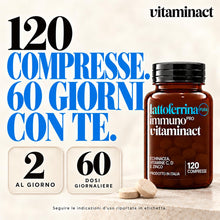 Carica l'immagine nel visualizzatore di Gallery, Lattoferrina Immuno Pro 200 Mg - Lattoferrina BioactiveMAX Neozelandese - 120 Compresse, Echinacea per le Naturali Difes