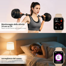 Carica l'immagine nel visualizzatore di Gallery, IOWODO Smartwatch Uomo Donna con Chiamate Bluetooth