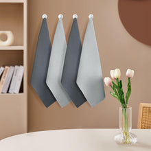 Carica l'immagine nel visualizzatore di Gallery, Strofinacci Cucina Cotone, Canovacci Cucina Cotone45 x 65 cm, 4 Pezzi in Aspetto Cialda, Asciugamani Cucina Super Assorb