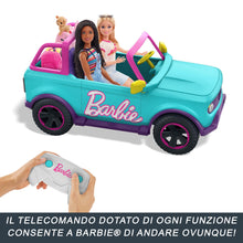 Carica l'immagine nel visualizzatore di Gallery, Hot Wheels Barbie Veicolo SUV RC