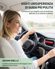 Carica l'immagine nel visualizzatore di Gallery, Set Profumatori Auto 2 Pezzi con 10 Astine, Diffusore Profumo Auto con Clip Ventilazione Regolabile, Neutralizza Odori a