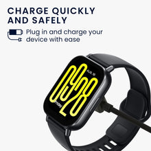 Carica l'immagine nel visualizzatore di Gallery, kwmobile Cavo Caricabatterie Compatibile con Xiaomi Redmi Watch 5 Active/Watch 5 Lite Cavo - Carica Batterie USB Smartwa