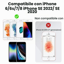Carica l'immagine nel visualizzatore di Gallery, Peakally Cover per iPhone SE 2022 5G/SE 2020/6/6S/7/8, Flip Caso in PU Pelle Premium Portafoglio Custodia per iPhone SE 