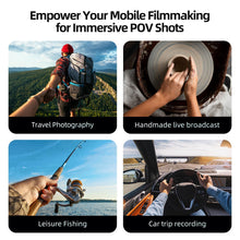 Carica l'immagine nel visualizzatore di Gallery, TELESIN Supporto Magnetico Selfie per Telefono da Collo, POV/VLOG Collana
