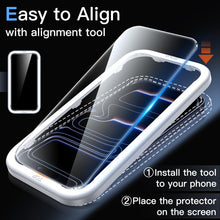 Carica l'immagine nel visualizzatore di Gallery, JETech Pellicola Protettiva per iPhone 18 Pro/17 Pro, 3 Pezzi