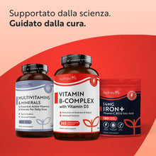Carica l'immagine nel visualizzatore di Gallery, Nutravita Vitamina B Complex con D3-1 Anno