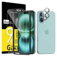 Carica l'immagine nel visualizzatore di Gallery, NEW'C Pellicola Vetro per iPhone 16 + Protezione Fotocamera Antigraffio