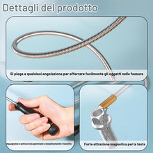 Carica l'immagine nel visualizzatore di Gallery, 3 pezzi asta magnetica telescopica magnete forte originale, flessibile, magnetico, telescopica