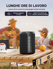 Carica l'immagine nel visualizzatore di Gallery, UOHHBOE Cassa Bluetooth Portatile 15W Potente IPX5 con Luci RGB