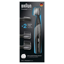 Carica l'immagine nel visualizzatore di Gallery, Braun Precision Trimmer, RIFINITORE BARBA, 2 Pettini inclusi, per una Rasatura Flessibile e Impeccabile, Senza Fili, Ide