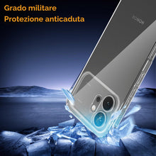 Carica l'immagine nel visualizzatore di Gallery, Cover per Honor 600 5G, con 2 Pezzi Vetro Pellicola, Anti Ingiallimento Antiurto Silicona TPU Morbido Custodia, Traspare