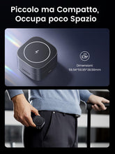 Carica l'immagine nel visualizzatore di Gallery, UGREEN MagFlow 2 in 1 MagSafe Caricatore Wireless Magnetico