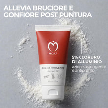 Carica l'immagine nel visualizzatore di Gallery, MOST - Gel Astringente Post Punture Meduse, Dopo Puntura Zanzare Bambini Adulti, Dopopuntura Insetti Vespe Api, Controll