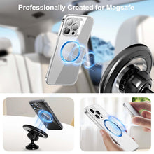 Carica l'immagine nel visualizzatore di Gallery, Adesivo universale ad anello in metallo per magnete ad anello MagSafe, compatibile con caricabatterie wireless MagSafe p