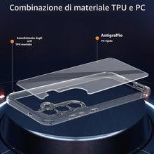 Carica l'immagine nel visualizzatore di Gallery, Anoowkoa Custodia Cover per Samsung Galaxy S26 FE 5G + 2 Pezzi Vetro Temperato CASE Ultra Sottile Morbido TPU e PC Trasp
