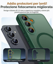 Carica l'immagine nel visualizzatore di Gallery, CANSHN Magnetica Cover per Samsung Galaxy S24 Plus (6.7 Pollici), [Protezione Completa Della Fotocamera] Custodia Traslu