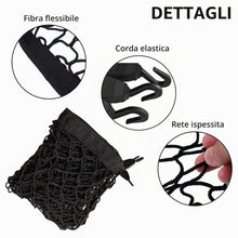 Carica l'immagine nel visualizzatore di Gallery, HOVIN Rete Elastica Bagagliaio Auto 60×80 cm, Espandibile Fino a 160×120 cm
