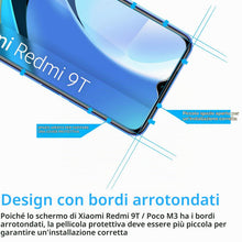Carica l'immagine nel visualizzatore di Gallery, NEW'C Pellicola Vetro per Xiaomi Redmi 9T, Poco M3, in Vetro Temperato