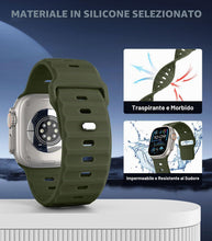 Carica l'immagine nel visualizzatore di Gallery, MoKo Cinturino Ocean Compatibile con Apple Watch 42/44/45/46/49mm
