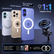 Carica l'immagine nel visualizzatore di Gallery, UGREEN Porta Cellulare Auto per Magsafe con Gancio Metallo