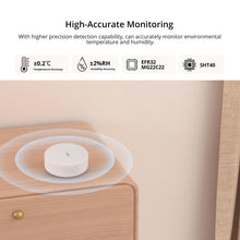 Carica l'immagine nel visualizzatore di Gallery, SONOFF Mini sensore di temperatura e umidità 2pcs, richiede un hub, Zigbee, per il monitoraggio remoto e la domotica, te