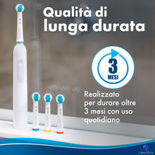 Carica l'immagine nel visualizzatore di Gallery, Compatibili con Testine Oral B, 4-Pack Compatibili con Testine Spazzolino Elettrico Oral-B - Alta Qualità, Pulizia Profo