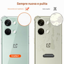 Carica l'immagine nel visualizzatore di Gallery, iVoler Cover per Oneplus Nord 3 5G, Custodia Trasparente per Assorbimento Degli Urti con Paraurti in TPU Morbido, Sottil