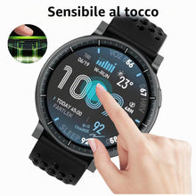 Carica l'immagine nel visualizzatore di Gallery, GIOPUEY 3 Pezzi Pellicola Protettiva per Amazfit Active Max, [Piena Copertura] Materiale omposito Protezione Pellicola [