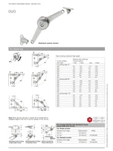 Carica l'immagine nel visualizzatore di Gallery, HAFELE Duo Standard Supporto Fermo a Ribalta Stay Lift Sistemi Guarniture per Ante a Ribalta Piccola Fermi per Mueble Mo