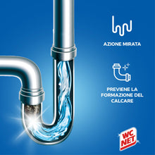 Carica l'immagine nel visualizzatore di Gallery, Wc Net Professional Sturascarichi 5 Azioni in 1, Disgorgante Gel, 1000 ml