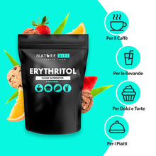 Carica l'immagine nel visualizzatore di Gallery, Nature Diet - Eritritolo 2 x 1000 g | Dolcificante Naturale | Zero calorie | Sostituzione dello zucchero