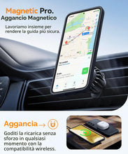 Carica l'immagine nel visualizzatore di Gallery, CANSHN Magnetica Cover per Samsung Galaxy S22 (6.1 Pollici), [Protezione Completa Della Fotocamera] Custodia Traslucida 