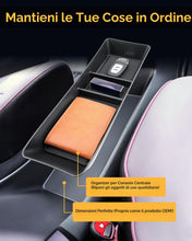 Carica l'immagine nel visualizzatore di Gallery, YEE PIN - Scatola Organizzatore con Vassoio Sotto la Console Centrale per BYD Dolphin EV 2023-2026, Scatola Inferiore pe