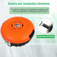 Carica l'immagine nel visualizzatore di Gallery, Testina per rifinitore per parti di ricambio McCulloch - testina per decespugliatore universale per B26Ps T26Cs MT260CLS