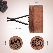 Carica l'immagine nel visualizzatore di Gallery, Diffusore di oli essenziali per auto, diffusore per aromaterapia, mini diffusori in legno, per oli essenziali, diffusore