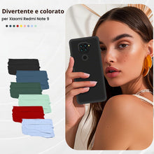 Carica l'immagine nel visualizzatore di Gallery, ISOI - Cover per Xiaomi Redmi Note 9, Custodia Morbida in Silicone Liquido, Protezione Completa Antiurto Ultra Sottile p