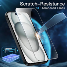 Carica l'immagine nel visualizzatore di Gallery, JETech Cover Magnetica Opaca 3 in 1 per iPhone 15, Nero