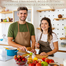 Carica l'immagine nel visualizzatore di Gallery, Grembiule da Cucina Divertente, Grembiule da Barbecue