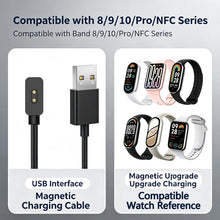Carica l'immagine nel visualizzatore di Gallery, Compatibile con Xiaomi e Huawei 10/8/9 FNC, cavi di ricarica, caricabatterie e orologi collegati Redmi con ricarica magn